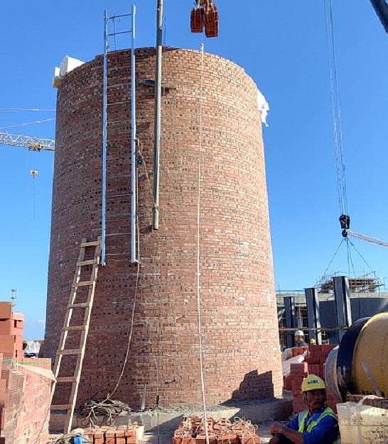 砖砌烟囱公司 做烟囱技术及环保方案