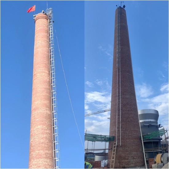 儋州砖砌烟囱公司:研发绿色,环保的新型砌筑技术